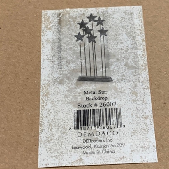 NEW Willow Tree Metal Star Backdrop for the Nativity Scene new in box - Picture 3 of 6